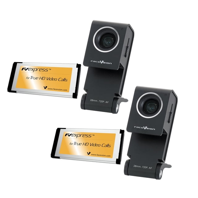 Pack Doble Webcam FaceVsion FVexpress 2MP HD 720p