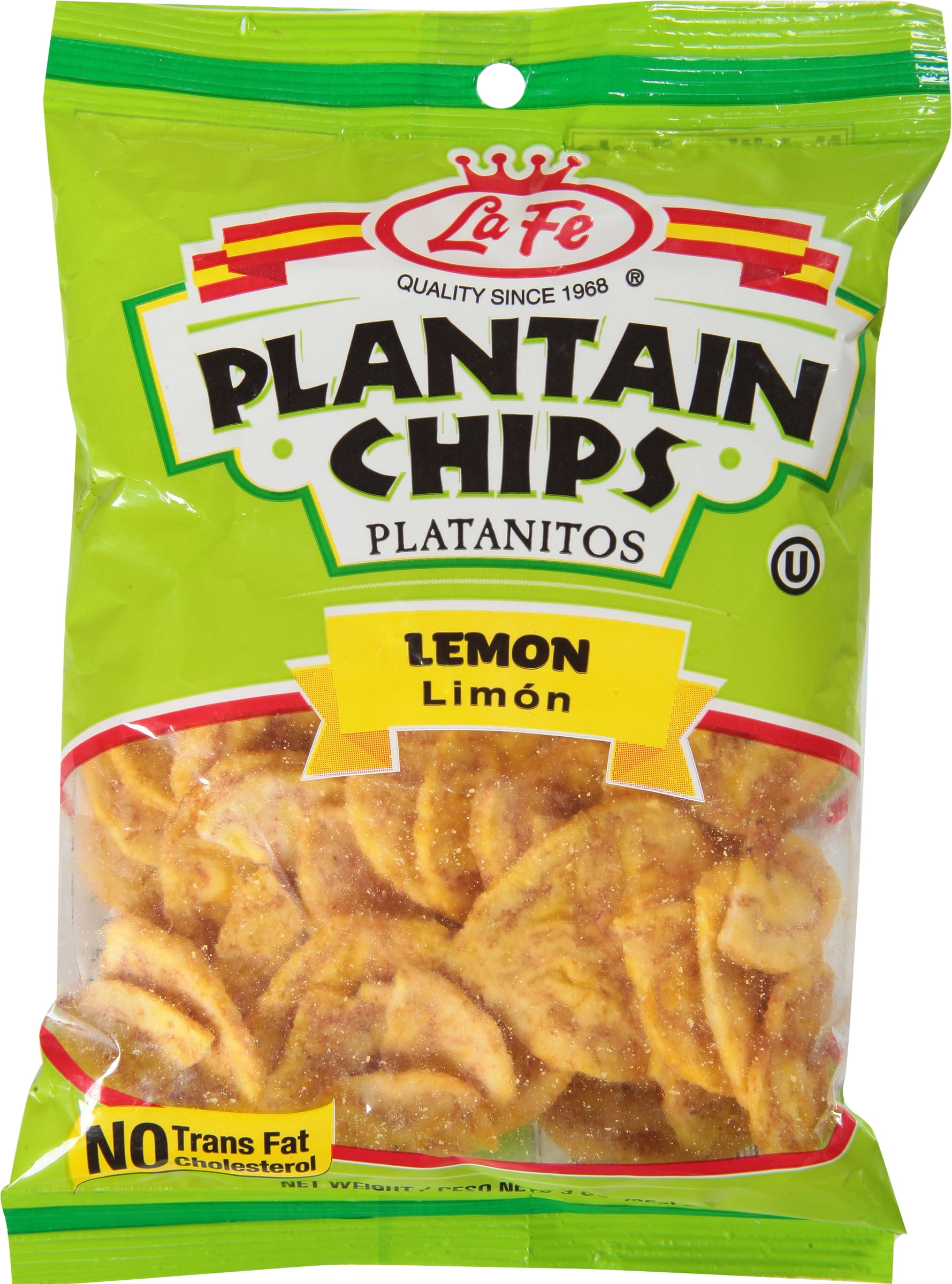 LaFe Lemon Plantain Chips, 2.5 oz
