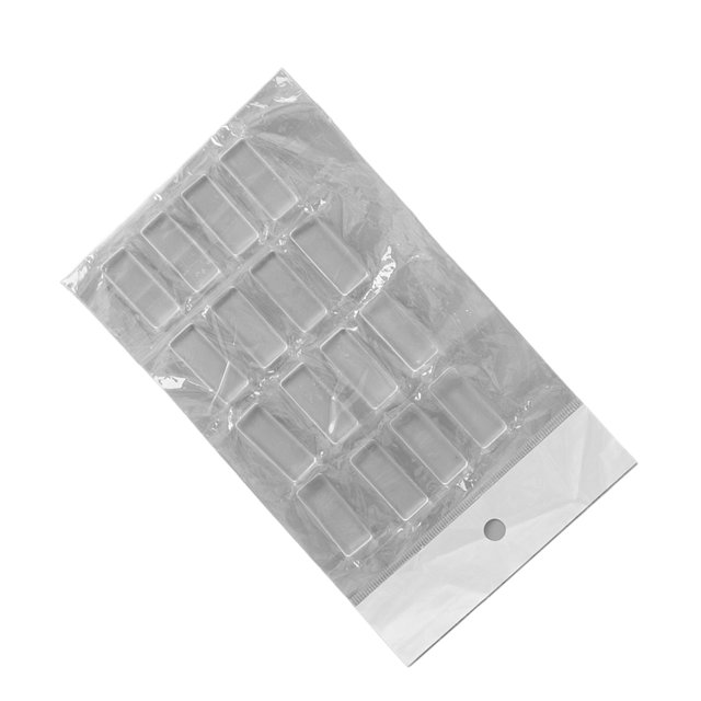 Parachoques De Puerta De Gabinete, Tapón De Puerta Transparente Adhesivo Rectangular Anticolisión Transparente Para Puerta De Automóvil ANGGREK Anti Collision Bumper