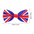 thumbnail image 3 of La novedad Bowtie hombres traje moda bandera de Reino Unido Big Bow Tie Patriotic Bowknot mujeres corbatas (Reino Unido), 3 of 6