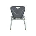thumbnail image 6 of FDP - Chair - ergonomic - round - gray (pack of 4), 6 of 10