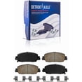 thumbnail image 5 of Detroit Axle - 10pc Brake Kit for 2013 2014 2015 2016 2017 Honda Accord, Drilled and Slotted Disc Brakes Rotors Ceramic Brake Pads Replacement: 11.54" inch Front and 11.10" inch Rear Rotor, 5 of 7