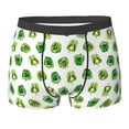 thumbnail image 6 of Men's Boxer Briefs, green Bell Pepper Soft Comfy Mens Underwear Boxer Briefs Breathable With Widen Waist, 6 of 7