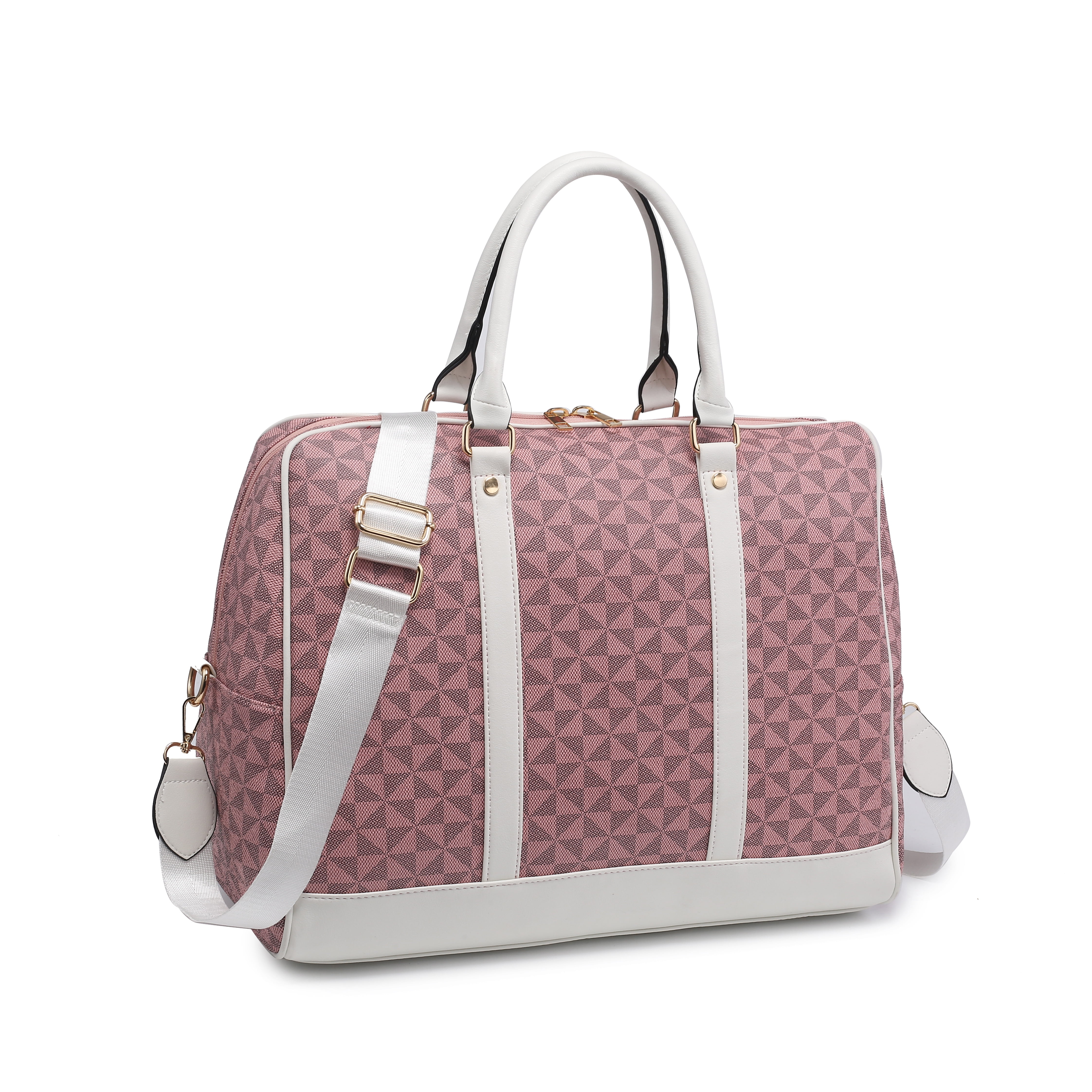 XB Travel Duffle Bag for Women & Men Vegan Leather Overnight Weekender Luggage  Tote Bag Large Handbag 