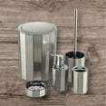 thumbnail image 2 of Bath Accessory Set Milano Silver, 2 of 4