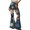 Navy, variant on EANJE Christmas Womens Pants Casual Christmas Holiday Printed High Rise Slim Flare Pants Bell Bottom Stretch Fabric Long Trousers Cozy Fall Bottoms Red L