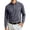 Dark Gray, variant on IAJDKMEK Men's Casual Collared Long Sleeve Shirt - Solid Polo Top for Autumn, Lightweight Shirt for Work, Versatile Polo Shirts for Men Daily Wear