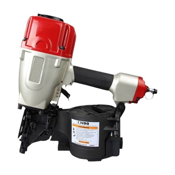 CN90 Nail Gun Quality Pneumatic Quick Nailing Tools 300nails Air Coil Nailer ,More Helpful and Safe