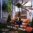 thumbnail image 4 of Araña luminosa gigante de Halloween 125CM Porche realista / Puerta / Patio / Decoraciones de césped JShteea El nuevo, 4 of 7