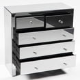 thumbnail image 4 of Home Belongs Eva 5 Tiroirs Miroir Poitrine / Commode 35", 4 of 5