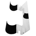thumbnail image 2 of Organizador de herramientas de metal para el cabello con soporte de pared - Práctico soporte para plancha de pelo para herramientas calientes de baño - Elegante soporte para peinar el cabello, 2 of 8