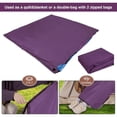 thumbnail image 5 of REDCAMP Ultra Lightweight Sleeping Bag for Backpacking, Hiking, Comfort for Adults Warm Weather, with Compression Sack, 5 of 8