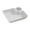 White, variant on BiFandian Salad Serving Plate With Saucer, Compartment Plastic Sushi Plate, Divided Sauce Trays Serving Dish for Dumplings, Dessert, Noodles, Fries