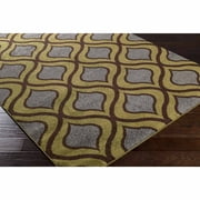 apartment AH Covina Machine Made Geometric Area Rug, Green