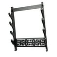thumbnail image 3 of Soporte de exhibición de flauta Strade Fareast Limited colgador de pared negro 4 niveles, 3 of 8