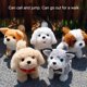 thumbnail image 1 of Gwong Electrónica Diseño de perros de juguete de peluche lindo simulación inteligente perrito peluche juguete para niños niños, 1 of 6