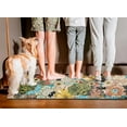 thumbnail image 5 of Boho Floral Kitchen Rug Set 2 Colourful Flowers Non-Slip Kitchen Floor Mats Cushioned Anti Fatigue Comfort Standing Bohemian Mat Waterproof Laundry PVC Carpet (17.3 x 28 Inch+17.3 x 47 Inch), 5 of 6