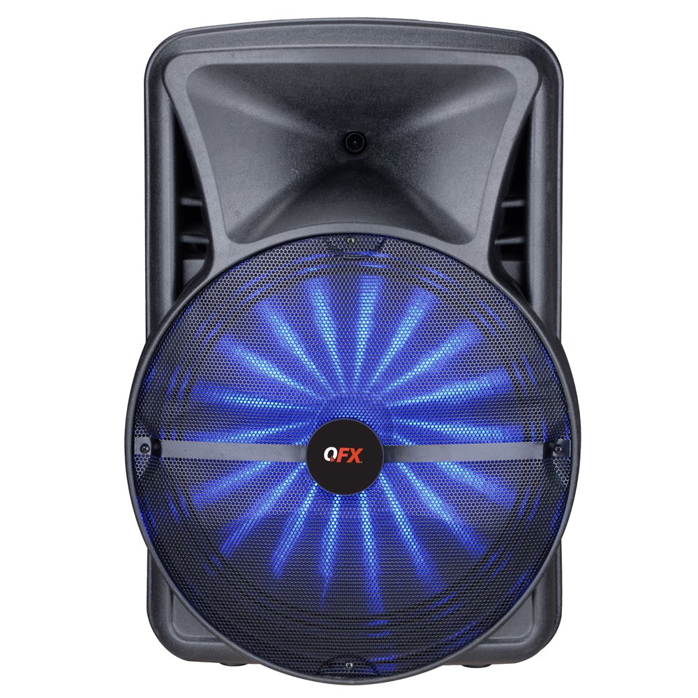 QFX PBX118 Smart Speaker 18'' Portable Bluetooth Party Speaker with