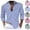 Blue, variant on Dovford Mens Dress Shirts Long Sleeve Wrinkle Free Shirts Regular Fit Button Down Business Formal Shirts