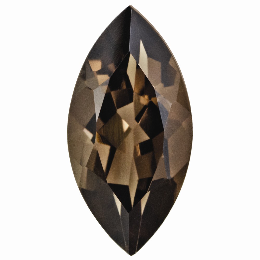 AA Jewels Chocolate Brown Smoky Quartz , 6X3MM MARQUISE , Walmart