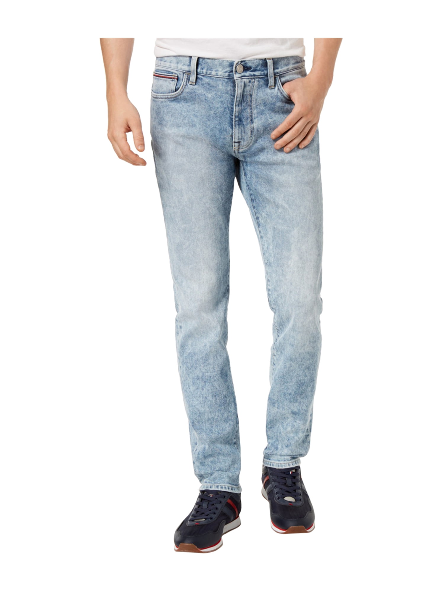 Tommy Hilfiger Mens Acid Wash Slim Fit Jeans 405 40x34 | Walmart Canada