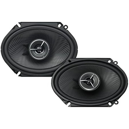 Kenwood eXcelon KFCX683C 6 inch X 8 inch 2-Way Car Speaker Pair
