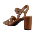 thumbnail image 3 of Vionic Nora Women's Heels Tan Leather Size 7.5 M, 3 of 8