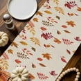 thumbnail image 2 of Fall Gnome Pumpkin Table Runner, Autumn Thanksgiving Kitchen Dining Table Decoration for Home Party Decor 13x60 Inches, 2 of 9