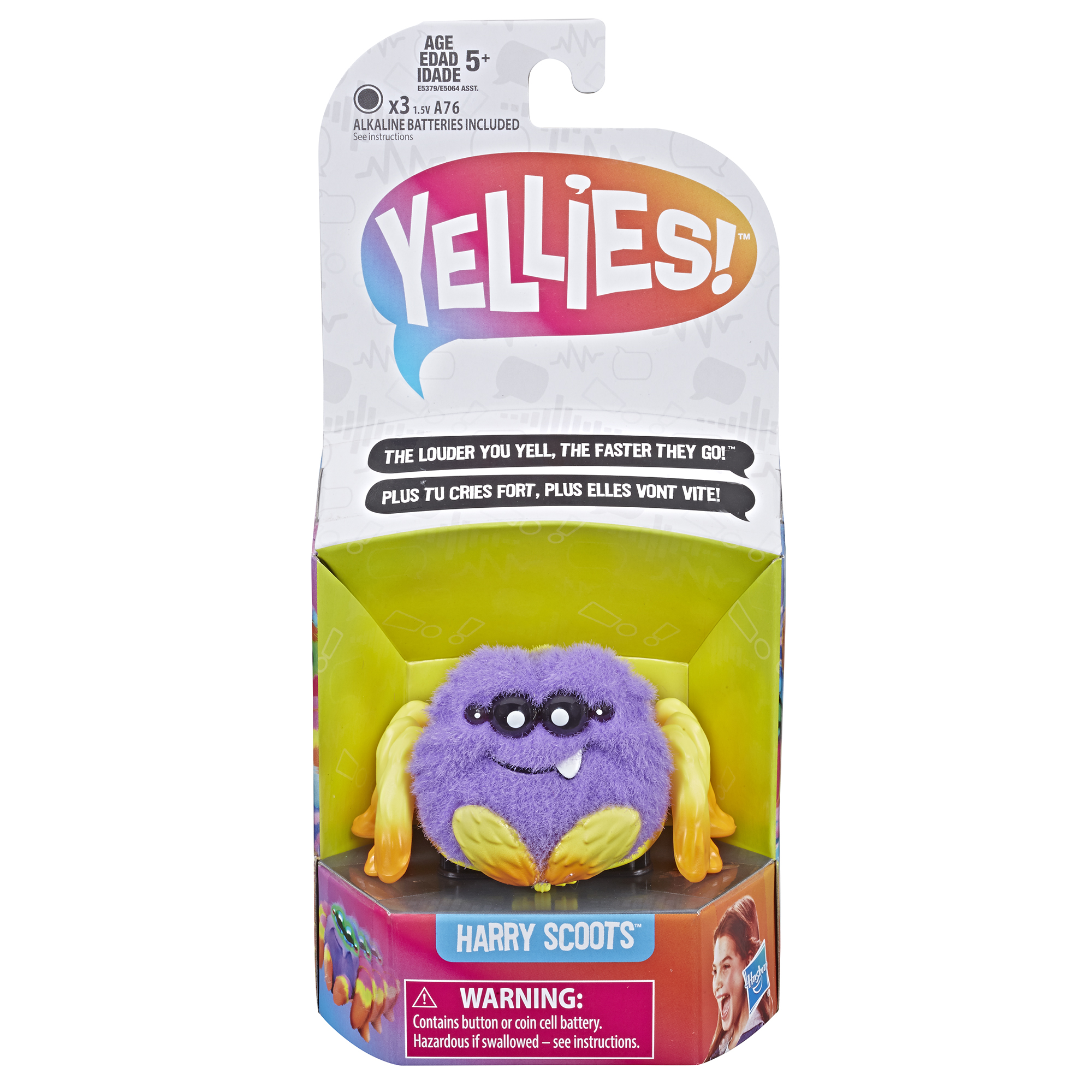 Yellies! Harry Scoots; Voice-activated Spider Pet; Ages 5 and up - image 4 of 10