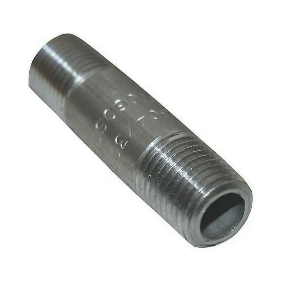 LARSEN SUPPLY CO. INC. 32-1509 1/8x3 Stainless Steel Pipe Nipple
