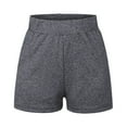 thumbnail image 3 of Gibobby Shorts Gym Mujer Leggings elásticos de cintura alta para mujer, ajustados, deportivos, casuales, pantalones cortos de yoga(Gris, XXXXL), 3 of 5