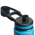thumbnail image 4 of ThermoFlask 24 oz Insulated Stainless Steel Bottle with Chug and Straw Lids, Capri, 4 of 5