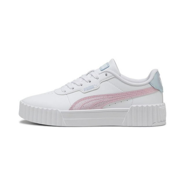 Tenis Puma Carina 3.0 Blurry Dreams JR para Mujer 400607-01 blanco 25