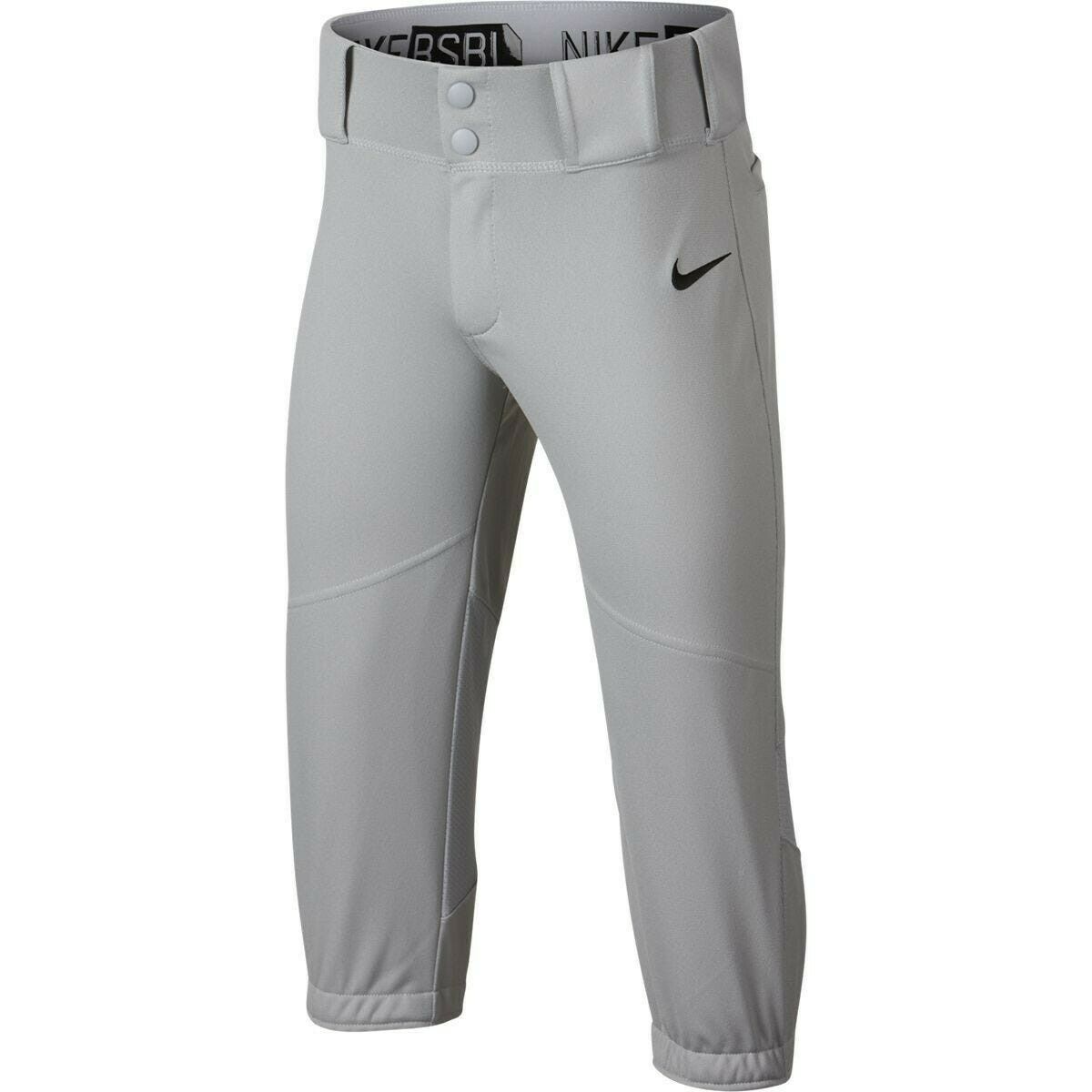 Nike Mens Vapor Pro Knicker High Baseball Pants, Gray/Black, XXL ...