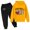 Yellow, variant on Toddler Kids Boys 2 Piece Outfits SetsHoodie Sweatshirt And Sweatpants Pullover Hoodie Set Tracksuit Casual Pants Set 3-4 Years