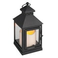 thumbnail image 2 of Everlasting Glow LED Candle and Mini Square Metal Lantern with Plexi Glass, 2 of 3