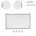 thumbnail image 6 of colcolo 16:9 Foldable Projection Screen Washable Compact Accessories Portable with Hooks 84inch, 6 of 8