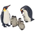 thumbnail image 1 of Penguins Figurines Toys, Decorative PVC Multifunction Early Education Penguins Animal Model Highly Simulation  For Home Decor, 1 of 8