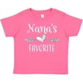 thumbnail image 3 of Inktastic Nana's Favorite Heart Grandchild Boys or Girls Toddler T-Shirt, 3 of 5