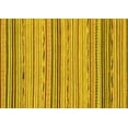 thumbnail image 1 of Ahgly Company Indoor Rectangle Abstract Yellow Modern Area Rugs, 5' x 7', 1 of 4
