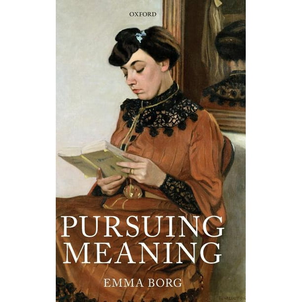 Pursuing Meaning Hardcover Walmart Walmart
