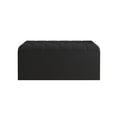 thumbnail image 3 of Home Design Arya Upholstered 42" Flip Top Storage Bench with Button Tufted Velvet Seat, Foam Padding, and Hidden Storage, Multi-Purpose Entryway or Bedroom Seating, Black, 3 of 5