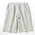 thumbnail image 2 of vdgthytj Mens Athletic Shorts Breathable Drawstring Elastic Waist Loose Fitted Comfy Solid Running Shorts with Pockets, 2 of 7