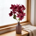 thumbnail image 5 of Cadancy Artificial Flower Bouquet Faux Hydrangea Arrangement with Greenery Accents Table Centerpiece for Home Office Desk Mantel Decor No Maintenance, 5 of 6