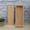 thumbnail image 7 of YIHONGMU Unfinished Bamboo Box with Pull-Out Lid for DIY Crafts & Storage, 7 of 7