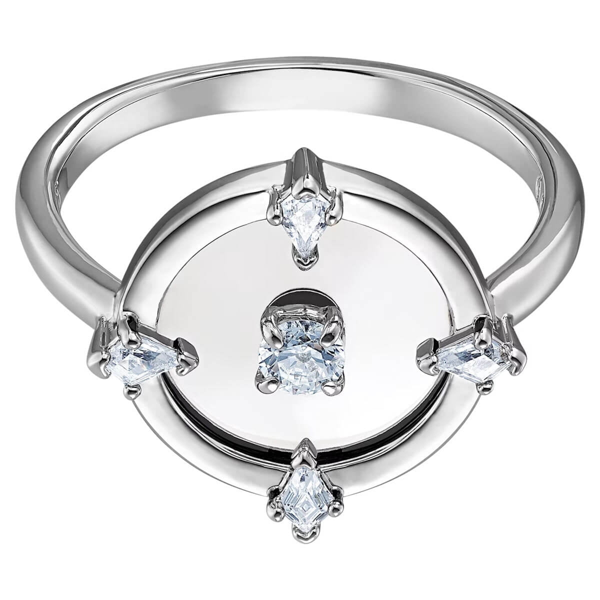 Swarovski 5644665 Women's Gema Zirconia Cocktail Ring, Size 55