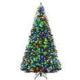 thumbnail image 2 of Costway 9Ft Pre-Lit Artificial Christmas Tree Premium Hinged w/ 1000 LED Lights & Stand, 2 of 10