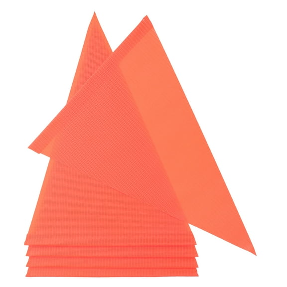 TABLZONE 5Pcs High Visibility Safety Flag Red for Bicycle Safety Flag Replacement