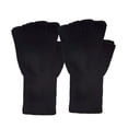 thumbnail image 1 of Guantes sin dedos Qarigey Cubiertas térmicas elásticas para manos Color Negro, 1 of 6