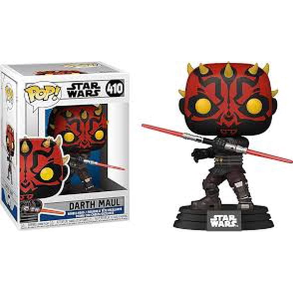 Darth Maul 410 Funko Pop With Protector